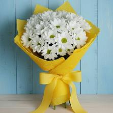 Букет цветов из:  Хризантемы в Верхнем Любаже