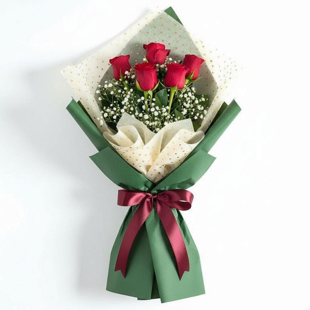 Букет цветов из: Розы в Верхнем Любаже