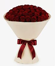 Букет 101 Бордовая роза Блэк Бакарра #REPLACE_PRED# Верхнем Любаже