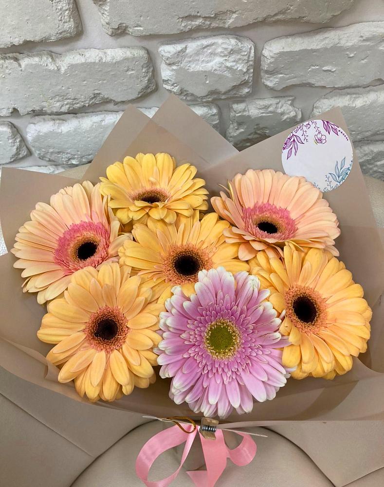 Букет цветов из: Герберы в Верхнем Любаже