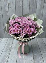 Букет цветов из:  Хризантемы в Верхнем Любаже