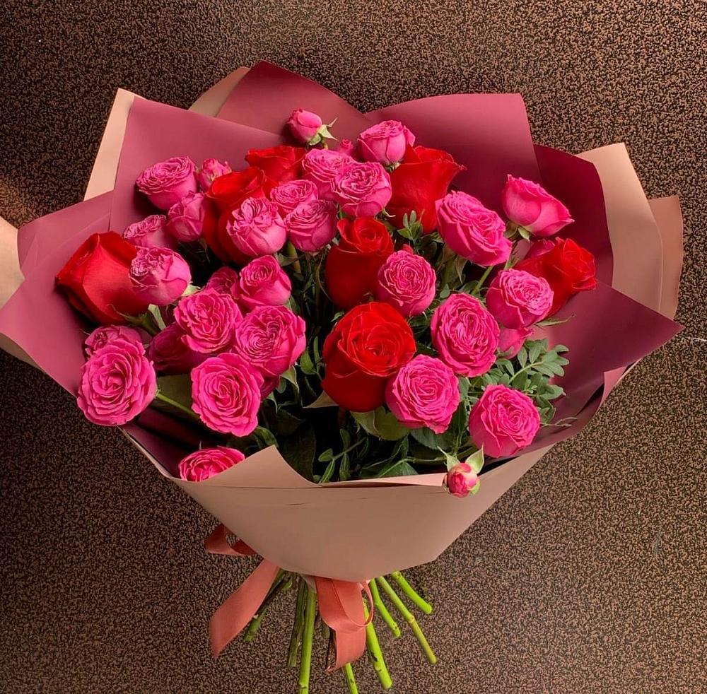 Букет В объятьях нежности в Верхнем Любаже