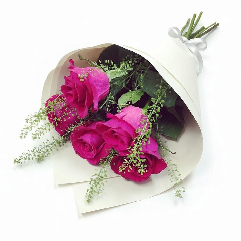 Букет цветов из: Розы в Верхнем Любаже