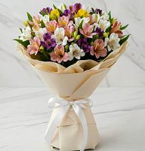 Букет цветов из:  Альстромерии в Верхнем Любаже