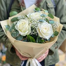 Букет Нежные грёзы в Верхнем Любаже Букет цветов из: Розы в Верхнем Любаже