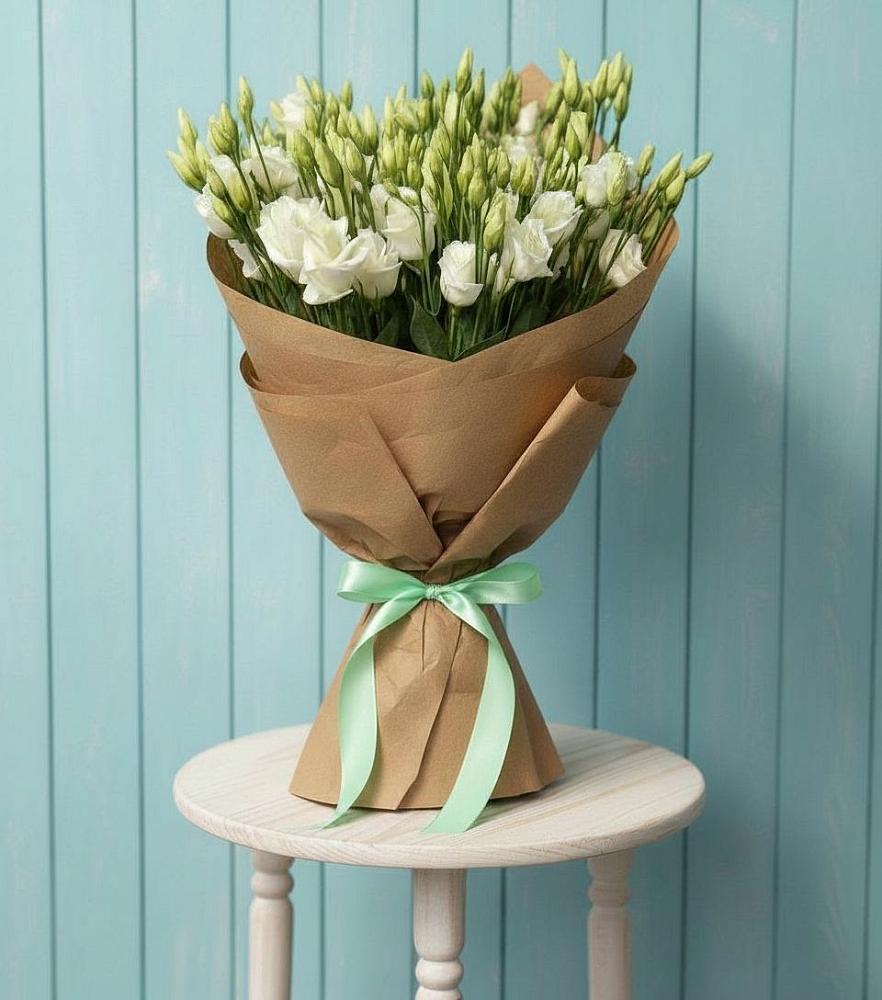 Букет цветов из: Лизиантусы в Верхнем Любаже