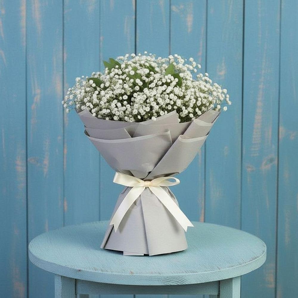 Букет цветов из: Гипсофила в Верхнем Любаже