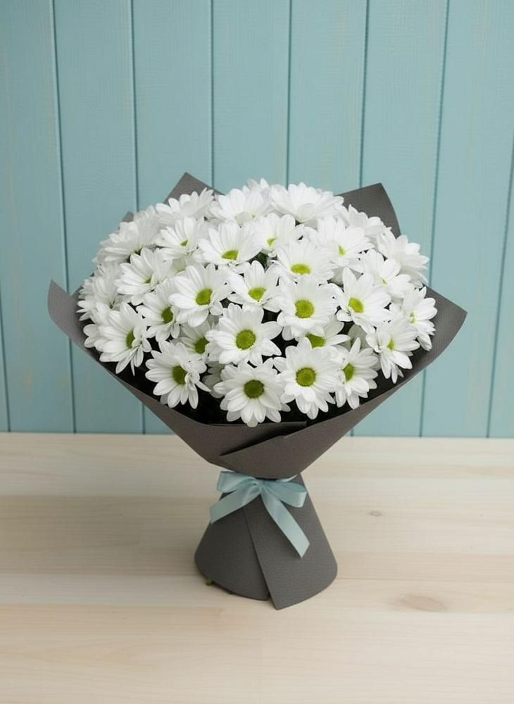 Букет цветов из: Хризантемы в Верхнем Любаже