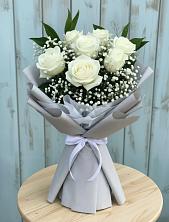 Букет цветов из:  Розы в Верхнем Любаже