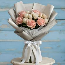 Букет цветов из:  Розы в Верхнем Любаже