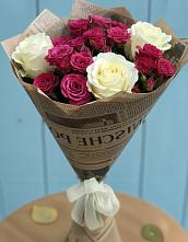 Букет цветов из:  Розы #REPLACE_PRED# Верхнем Любаже