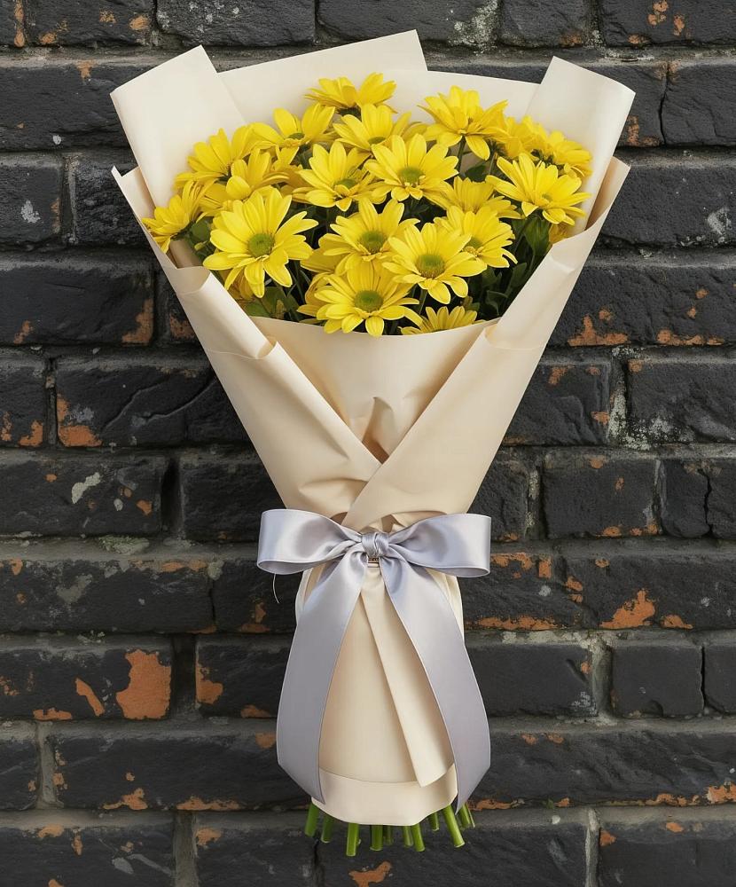 Букет цветов из: Хризантемы в Верхнем Любаже