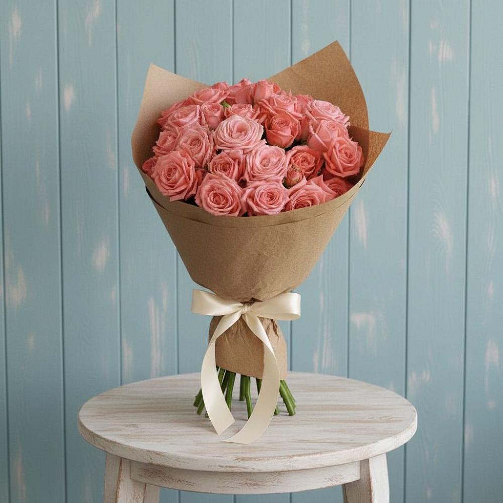 Букет цветов из: Розы в Верхнем Любаже