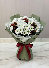 Букет цветов из:  Хризантемы в Верхнем Любаже