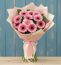 Букет цветов из:  Герберы в Верхнем Любаже