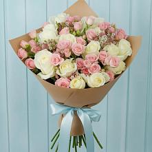 Букет цветов из:  Розы #REPLACE_PRED# Верхнем Любаже