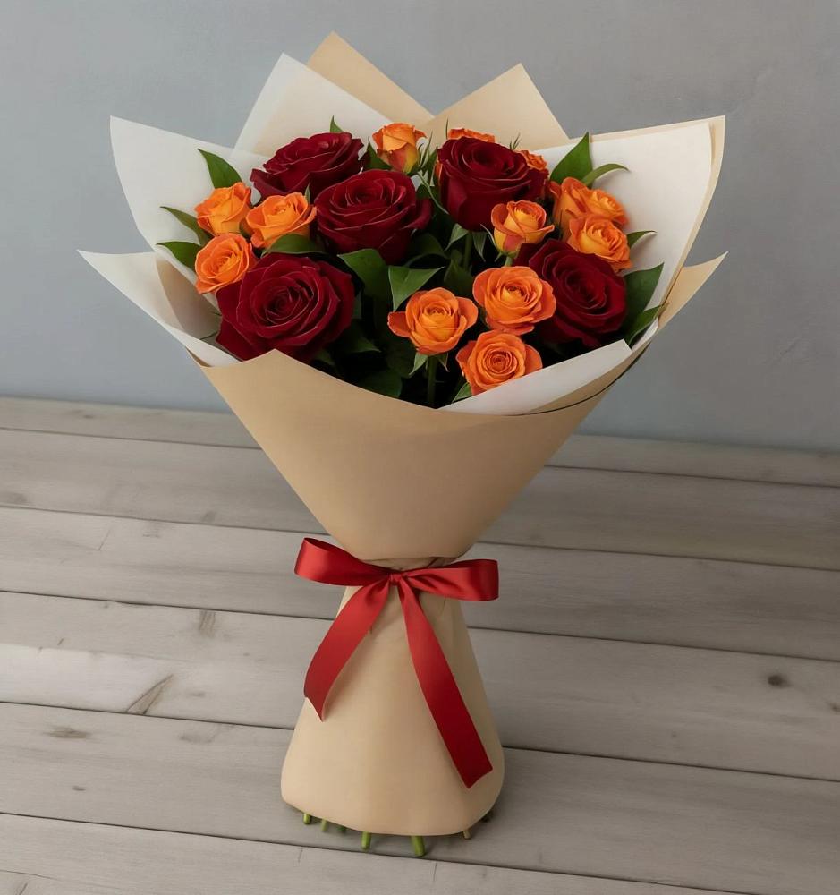 Букет Любовь и восторг в Верхнем Любаже